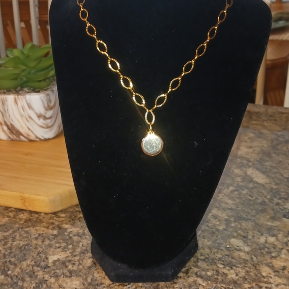 Chanel Authentic Zipper Pull Necklace with gold Unbranded Chain - Picture 6 of 7